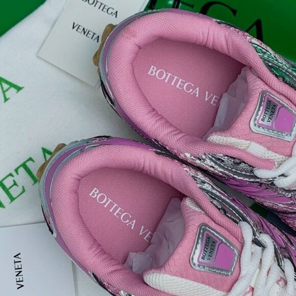 Bottega Veneta Women's Sneakers Pink - Picture 7 of 8